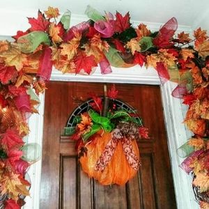 Fall Pumpkin Wreath